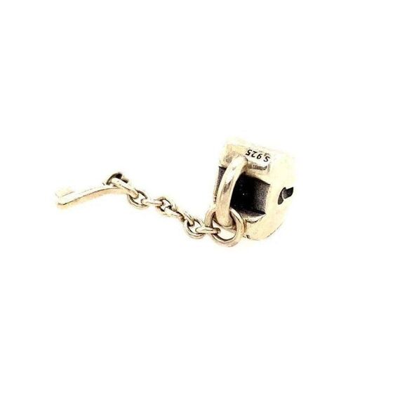 Pandora Silver Key to My Heart Charm - Picture 2 of 3